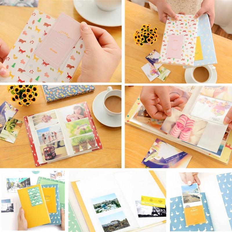 120 Pocket Mini Film Photo Album Storage Case Memory Book
