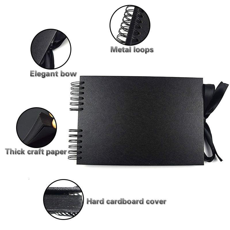 200 Sheets 6 Inch Spring Scrapbook Photo Album Interleaf Classic