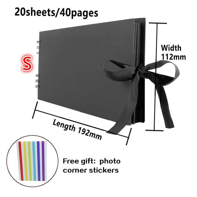 200 Sheets 6 Inch Spring Scrapbook Photo Album Interleaf Classic