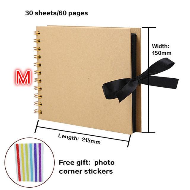 200 Sheets 6 Inch Spring Scrapbook Photo Album Interleaf Classic