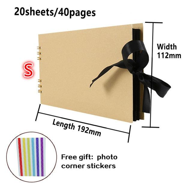 200 Sheets 6 Inch Spring Scrapbook Photo Album Interleaf Classic