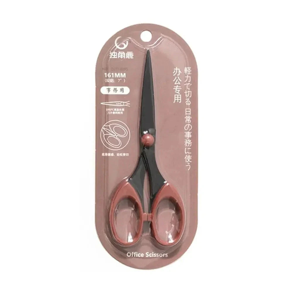 Color Scissors Stainless Steel Blade Safe Design for Crafts Office