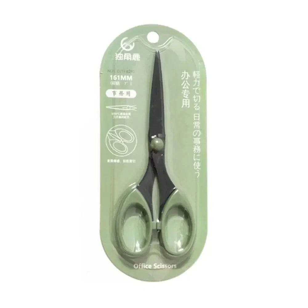 Color Scissors Stainless Steel Blade Safe Design for Crafts Office
