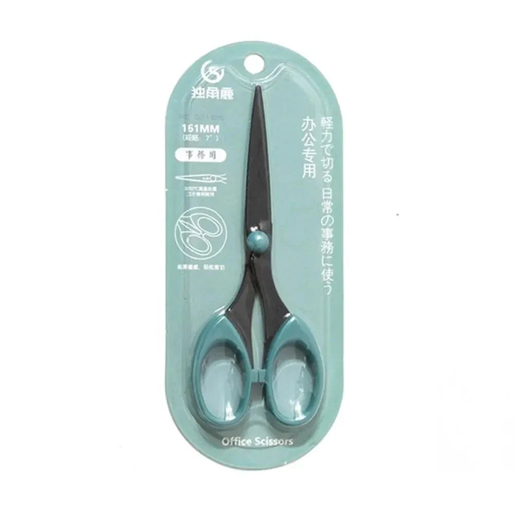 Color Scissors Stainless Steel Blade Safe Design for Crafts Office
