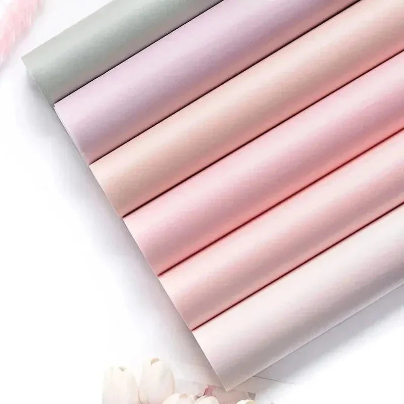 40pcs Floral Tissue Paper 75x52CM Gift Wrapping Scrapbooking Craft Sheets
