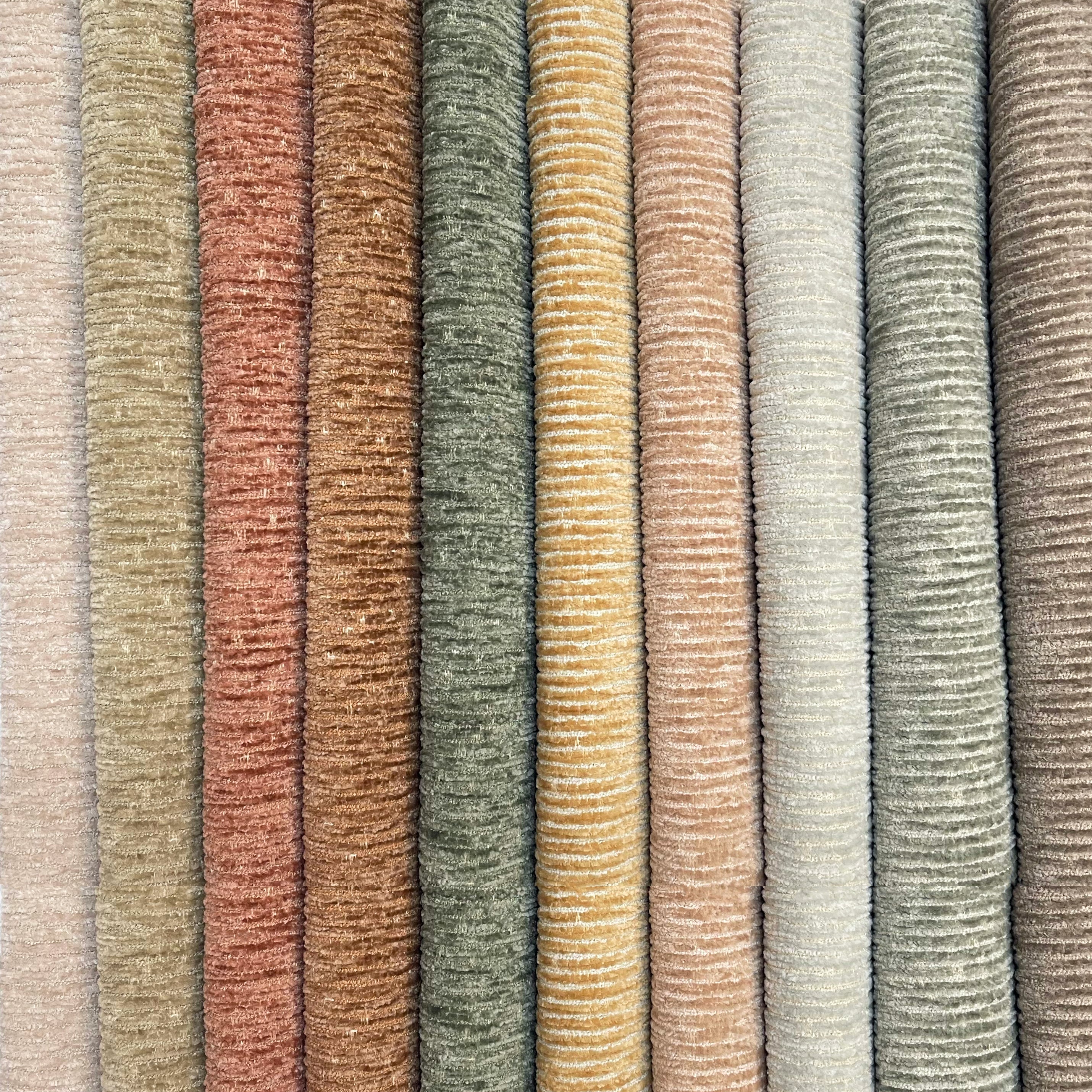 Quinn Casual Vibe Chenille Jacquard Upholstery Fabric by Yard